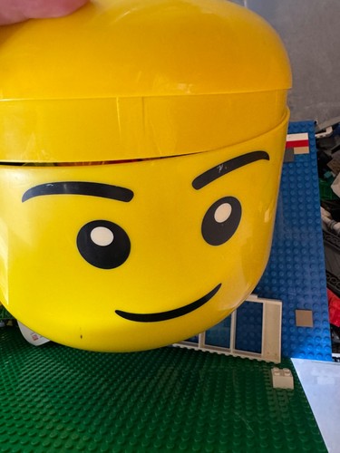 Large lego storage head - storage, full