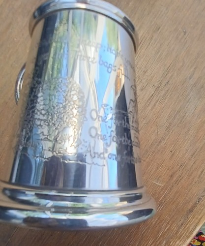 Quarter pint pewter baa - ,