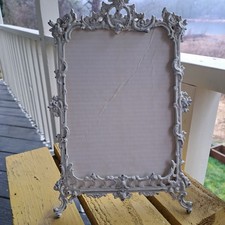 Old Easel Tyoe Picture Frame