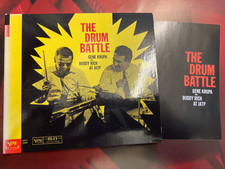 THE DRUM BATTLE  GENE KRUPA BUDDY RICH  AT JATP VERVE DIGI GATEFOLD UNPLAYED