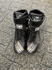 OMP Black Kart Racing Boots