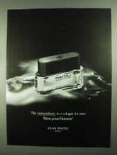 1981 Jean Patou Ad - Patou