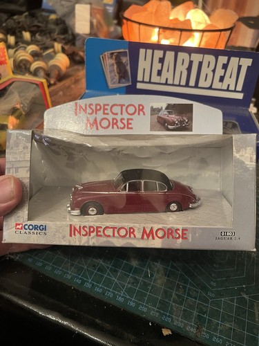 Corgi inspector morse - inspector, jaguar