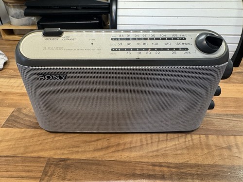 Sony icf 703l band - band, fm/mw/lw