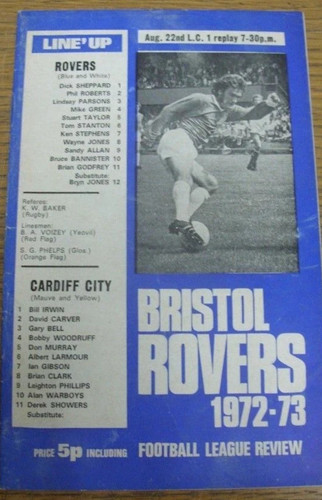 1972 1973 bristol rovers - ,