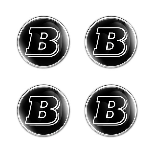 Brabus logo resin epoxy - logo, wheel