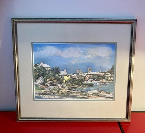 Vintage original watercolour - vintage,