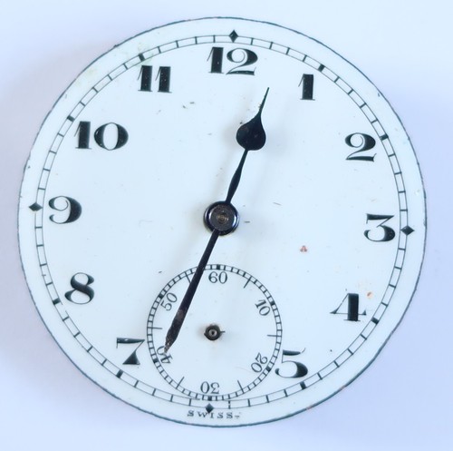 Antique pocket watch movement