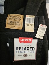 Levi's Relaxed Black Jeans