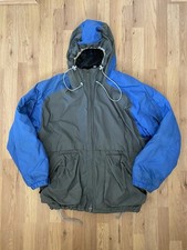 Vintage L Nike ACG Twotone Blue And Grey Windbreaker In Good Condition