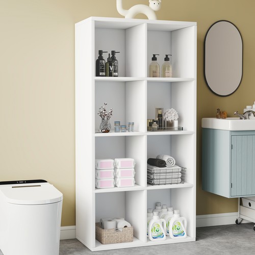 Cubes wooden bookcase shelf - wooden,