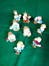 Lyons Tetley Tea Folk 9 Characters Figures Collectable
