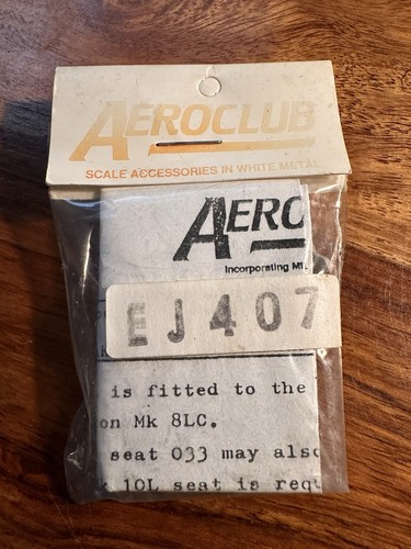 Aeroclub ej407 martin baker - ej407, martin-baker