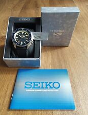 Seiko 5 Sports SRPD71K2 Automatic Men's Blue Dial Silicone Strap Watch