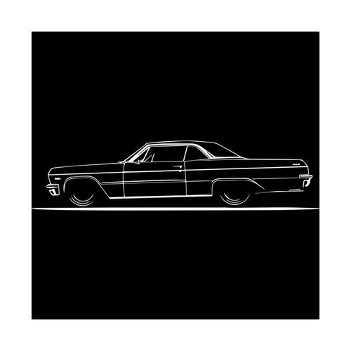1964 chevy impala poster - impala,