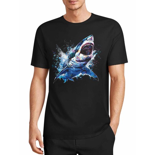 Shirt for shark - t-shirt,