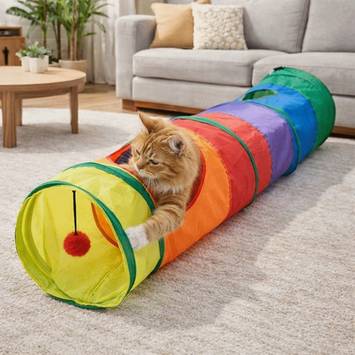 Breathable pet play tunnel - pet,