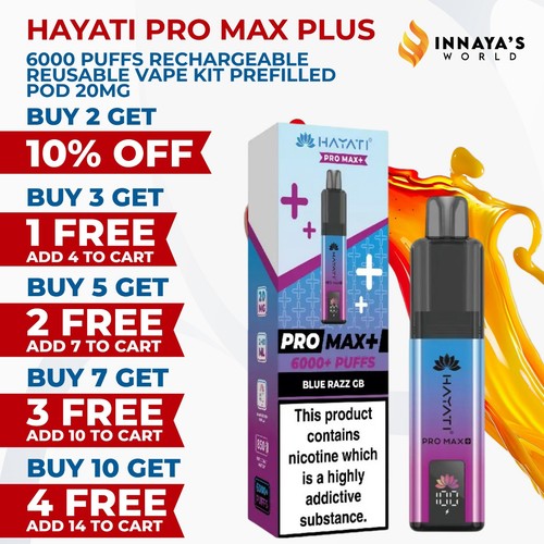 Hayati pro max - max, puffs