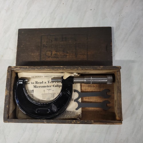 Starrett outside micrometer - starrett,