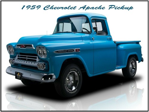 1959 chevrolet apache - chevrolet, pickup