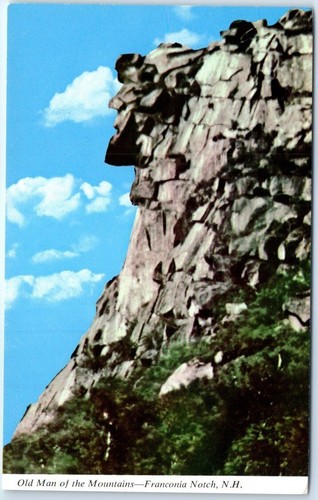 Postcard old man - -, of