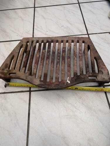 Single fire grate - grate, base