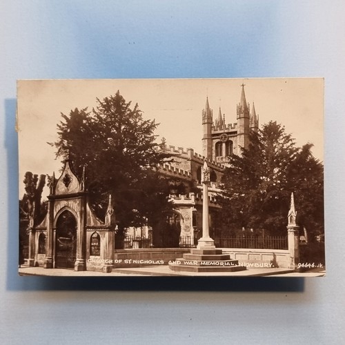 Newbury postcard 1926 real - newbury,