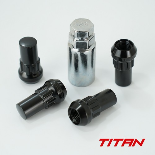 Locking wheel nuts m14x1 - wheel,