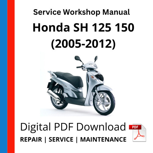 Honda 125 150 - sh,