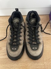 Oakley Hiking Boots EU 38 Chopsaw skull logo beige khaki Rare