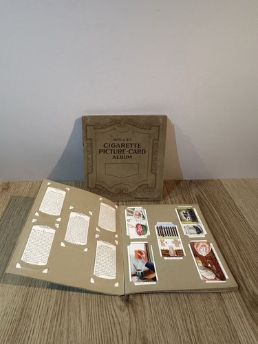 Wills cigarette cards album - wills, in