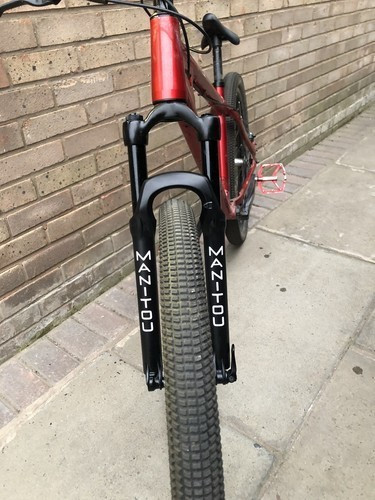 Manitou fork mtb stickers - manitou,