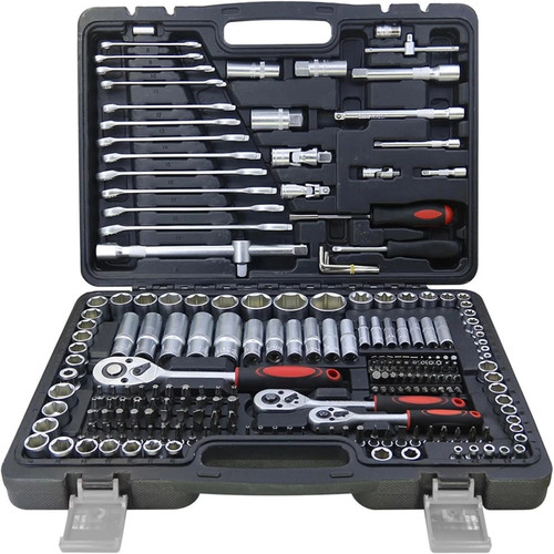 216 pcs socket set - 216, 3/8