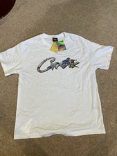 white corteiz  men’s t shirt size medium