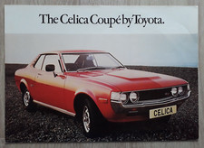 Toyota Celica Coupe Brochure c.1976 - 1600 2000 ST