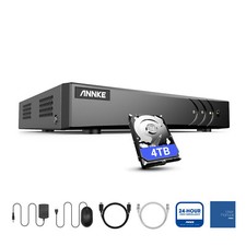 ANNKE 5IN1 5MP Lite 8CH DVR Recorder For CCTV Camera System Human /Car Detection