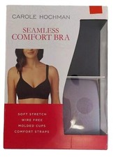 Carole Hochman Seamless Bra Comfort, 2 Pack - SIZE Large
