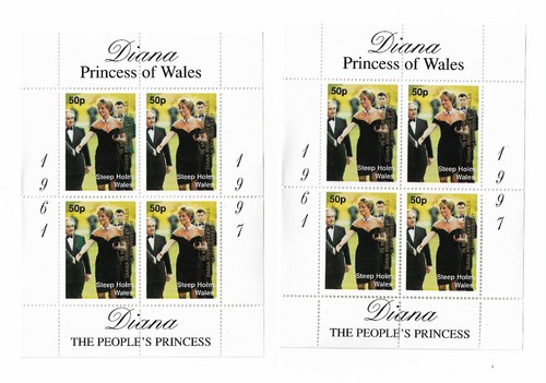 Steep holm stamps - gb, mini