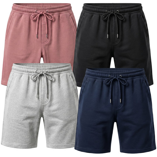 Mens short fleece jogging - short,