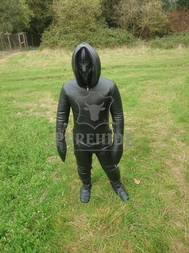 Leather catsuit full - full, body