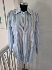 T.M. Lewin Blue & White