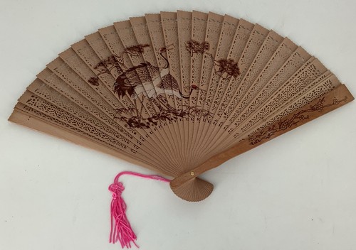 Chinese wooden decorative fan - chinese,