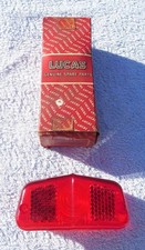 VINTAGE LUCAS L564 MOTORCYCLE REAR LIGHT LENS NOS BSA TRIUMPH