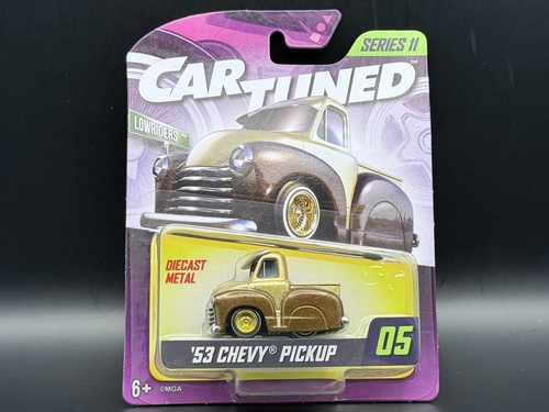 Cartuned chevy pickup gold - cartuned, 53