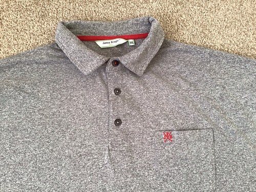 Mens james pringle golf polo - james,