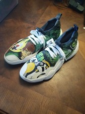 Custom Painted Ben 10 Shoes