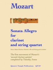 Sonata Allegro Score and parts