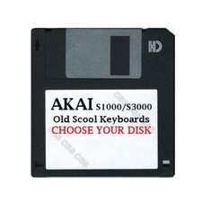 Akai S1000 / S3000 Floppy Disk