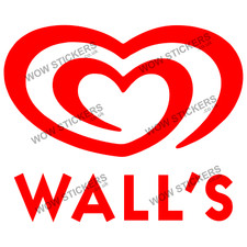 Walls logo sign sticker - sign,