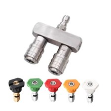 Stainless Steel Dual Nozzle